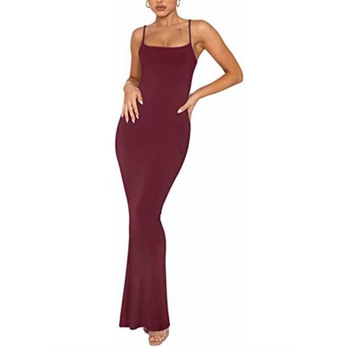 Robe & Other Stories Femme S – Bordeaux, Sans Manches, Vintage, Géométrique, Turquie