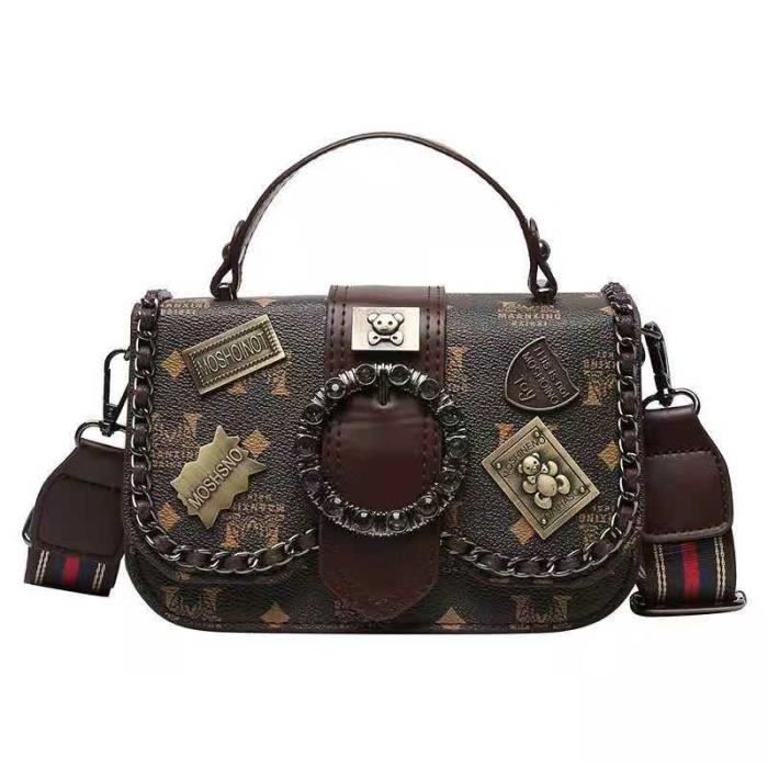 RUMOCOVO?� Petit Sac ?? Bandouli?�re Simple Et ?? La Mode, Petit Sac Carr?� Diagonal De Style 