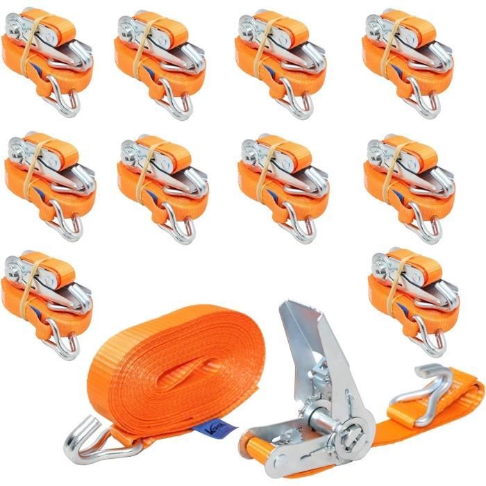 Lot De 8 Protections De Bords Pour Sangles - 25mm De Large - Anti-Coupure Pour Chargement Camion