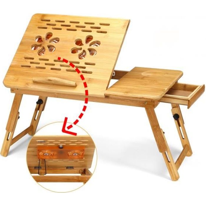 table a manger bambou cdiscount