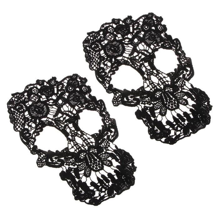 Patchs Dentelle Florale à Coudre - 2 Pièces Avec Perles Et Strass AB - Pour Décoration Robes, Sacs, Projets DIY