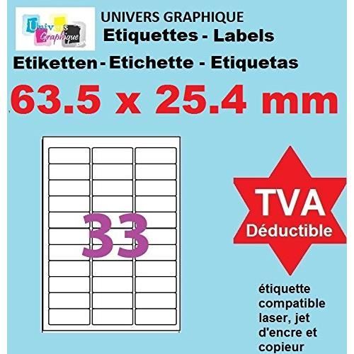 Planche étiquettes autocollantes sur feuille A4 : 210 x 74,2 mm (4  étiquettes)