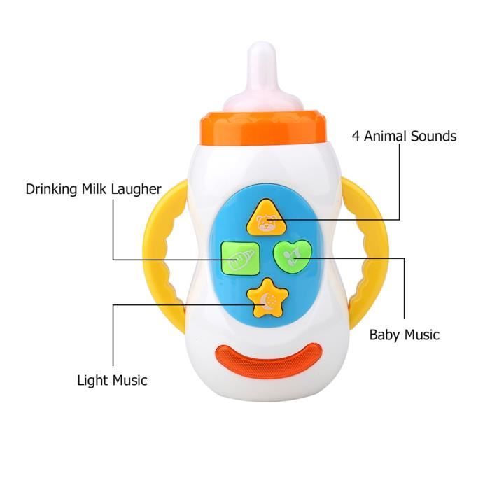 Trompette Jouet Pour Enfants - Instrument Musical Simulé, éducatif, Couleur Vive, Pour Filles - 4