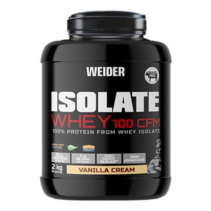 Weider - Isolate Whey 100 CFM - Vanilla Cream 2000g