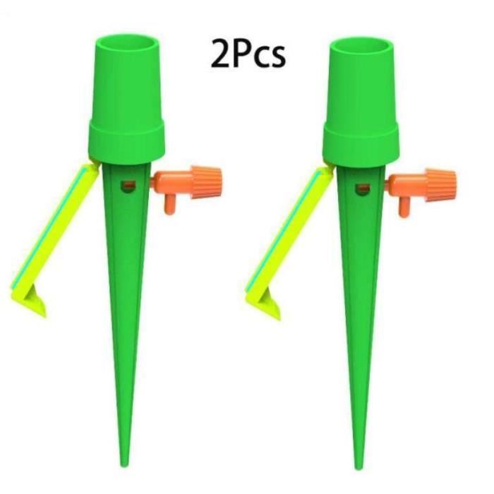Goutteurs Automatiques Pour Plantes - 12 Pièces - Réglage Du Débit - Pour Bouteilles De +2,5 Cm - Arrosage Lent Et Autonome