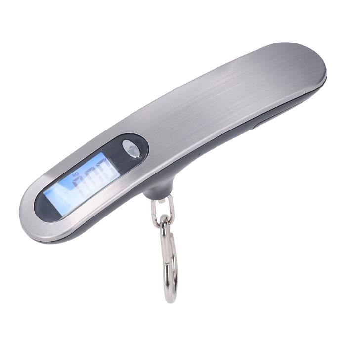 Balance de bagage électronique numérique portable avec écran LCD de 50 kg, balance de voyage pour bagages, sac à bagages, balance portable, poids numérique pour colis pour bagages Balance de bagage électronique numérique portable avec écran LCD de 50 kg, balance de voyage pour bagages, sac à bagages, balance portable, poids numérique pour colis pour bagages