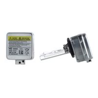 Kit 2 Ampoules Xénon D1S 35W 12V - Remplacement Phare Au Gaz, Qualité Allemagne