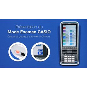 Calculatrice Graphique Casio FX-CP400 E – Haut De Gamme