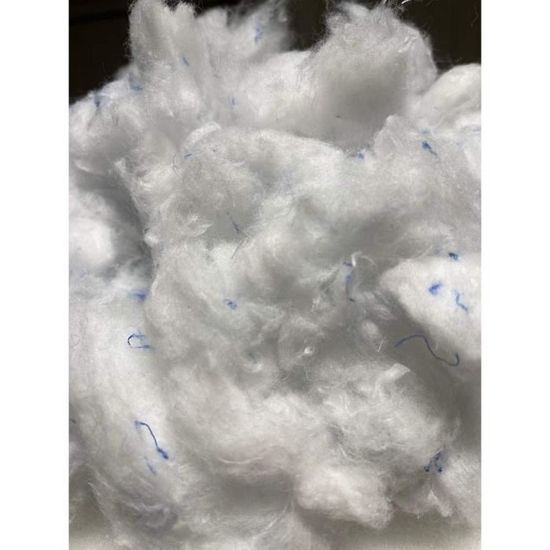 Ouate De Rembourrage Acrylique 2 Kg - Fibre Polyester Hypoallergénique Lavable - Idéal Coussins, Peluches, Jouets, Mercerie, Couture