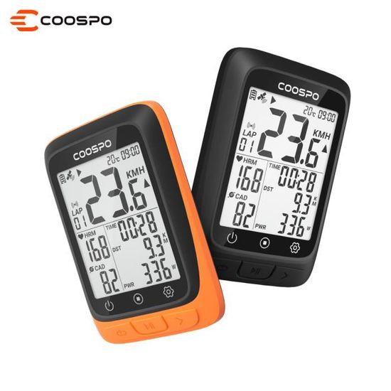 Bc107 Ordinateur de vélo GPS Sans Fil Vélo Odomètre Compteur de