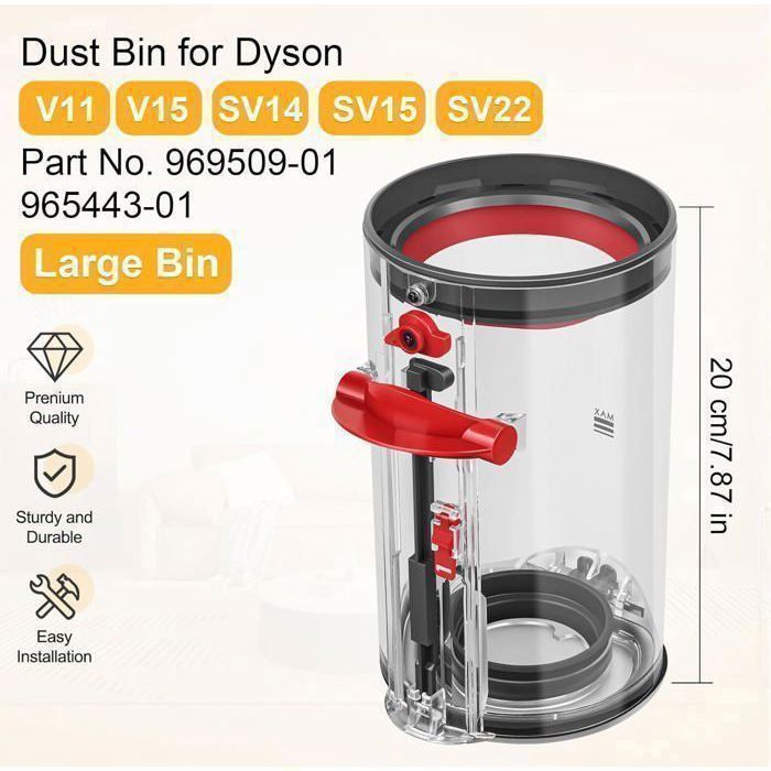 Réservoir Poussière Aspirateur DYSON DC45