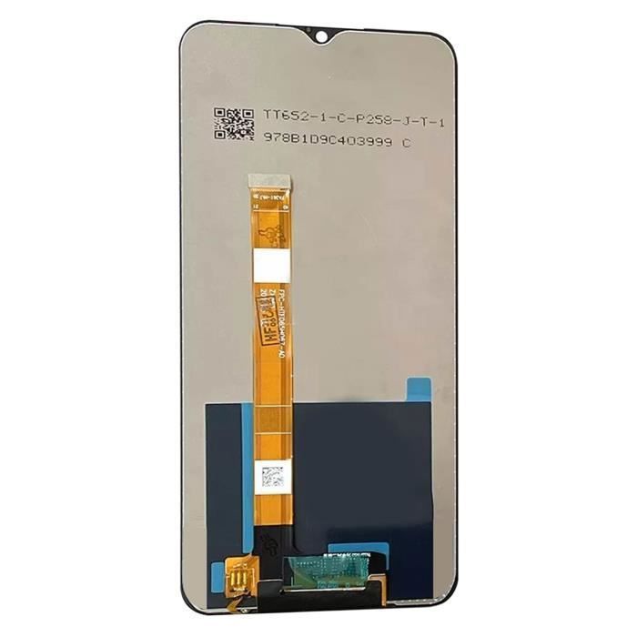 Écran LCD Complet Pour Realme 7i – Noir Sans Châssis – Pièce De Rechange Neuve – Compatible 100%