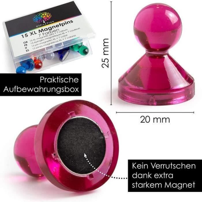 Épingles Magnétiques Pour Hijab – Lot De 15 – Sans Trou, Aimant Puissant – Formes Fleur, Cœur, étoile…