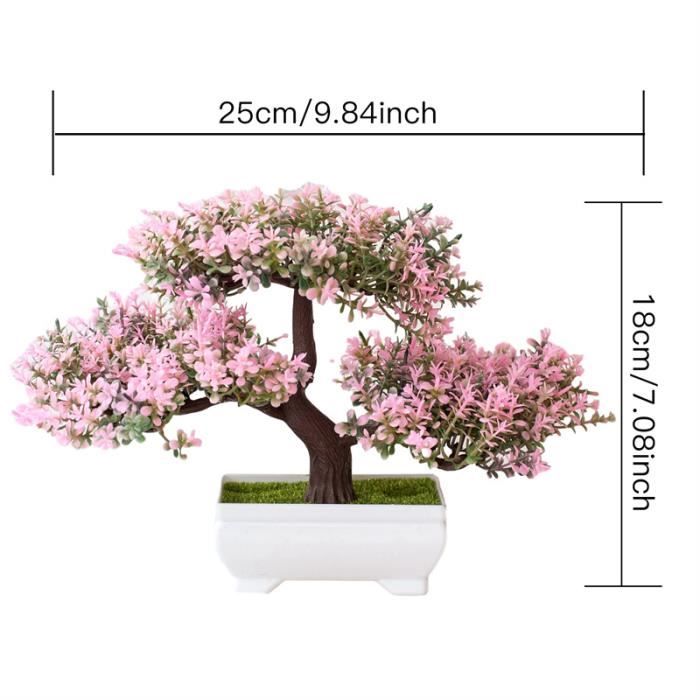 Mini Plante Artificielle En Pot – Bonsaï 1:12 Pour Maison De Poupée