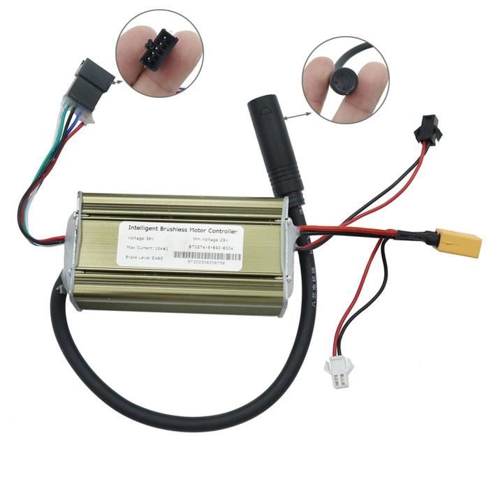 Contrôleur 24V ou 36V 13A sensored pour trottinette électrique