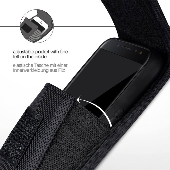 Étui Ceinture CAT B40 Moex Agility - Nylon, Mousqueton, Porte-Stylo