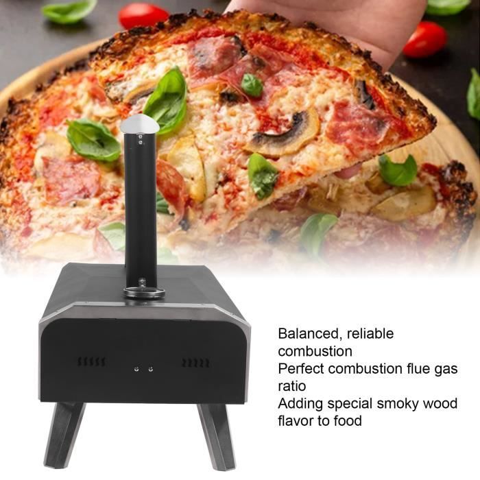 Four À Pizza Extérieur Machine À Pizza Au Feu De Bois 2 Couches D