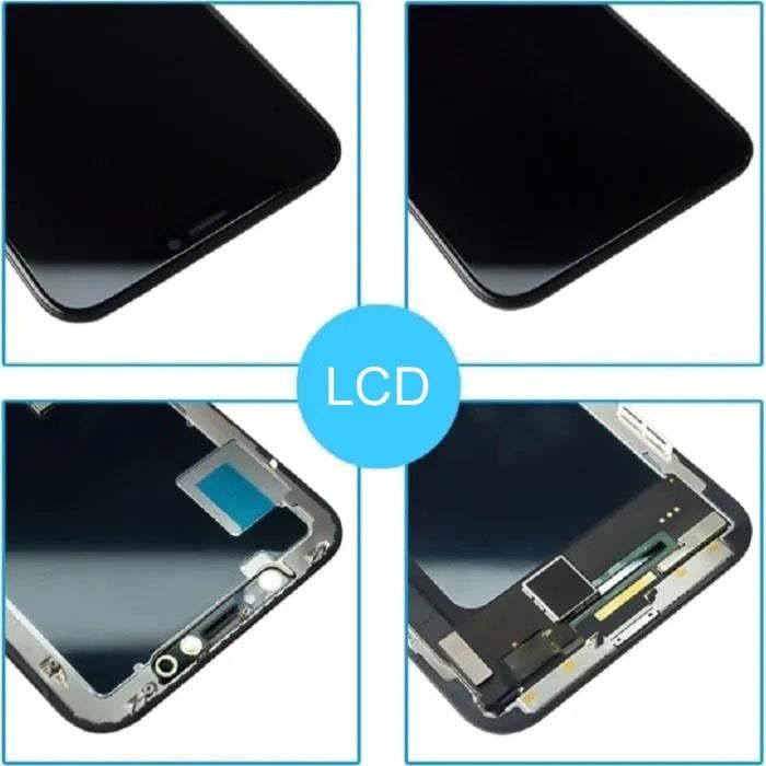 Ecran LCD & Vitre tactile Noir Assemblés Sans Châssis Pour Apple iPhone 14  A2649 A2881 A2884 A2883 A2882