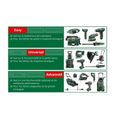 Perceuse-visseuse sans-fil Bosch - UniversalDrill 18 (Livrée avec 2 batteries 18V-1,5Ah + chargeur + coffret de transport)-3