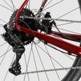 Vélo aluminium Kross Esker 2.0 28 19 - rouge - 19 pouces / 140-165 cm-3
