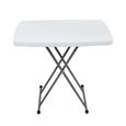 Table Compacte et Pliable - SOTECH - Blanc - Acier - HDPE-3