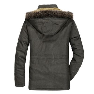 Vêtement Décontracté Hiver Parka Mi-Longue Homme Hiver Chaud