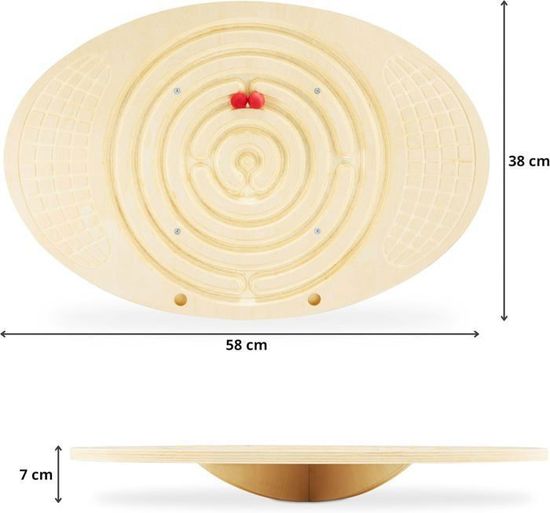 Planche d’équilibre en bois pour enfant Planche d’équilibre en bois pour enfant