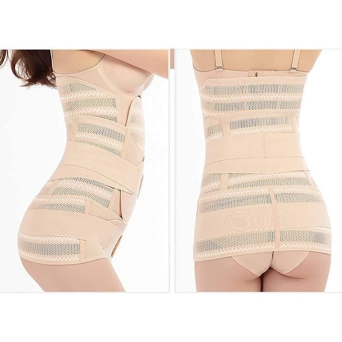 Generic ceinture post-partum récupération du corps Shapewear ventre abdomen  bassin 3 en1 à prix pas cher