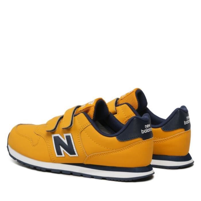 Chaussures NEW BALANCE 500 Jaune Mixte Enfant Jaune Cdiscount
