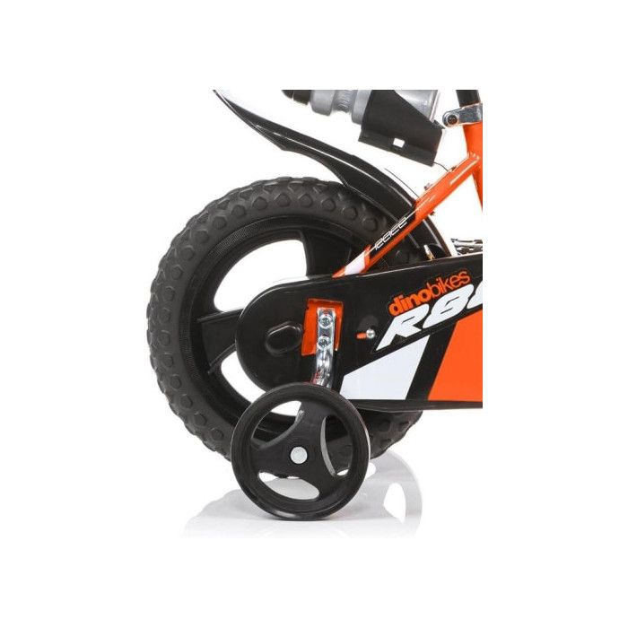 Dino Bikes Vélo Enfant Taille 12 Sonic - Fabriqué En Italie 612L-SC Avec Stabilisateurs Et Gourde