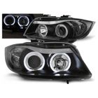 TUNING-TEC SP. Z O.O. SP.K. Paire Feux Phares BMW serie 3 E90/E91 de 2005 a 2008 Angel eyes noir-27361186