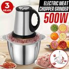 BRAND UNIQUE V 3L 220V 550W 4 Lames Hachoir Électrique 3 Vitesses Multifonction à Viande Légumes Mixeur Culinaire Epice Ail Trancheuse