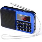 HOMNOBLE Radio Portable FM-AM(MW)-SW-USB-Micro-SD-MP3, Poste Radio avec Grands Boutons et Grand Écran,Parleur Multimédia Numérique