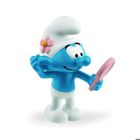 Figurine - Schleich - Schtroumpf Coquet - 3,4 x 3,7 x 5,2 cm - Dès 3 ans
