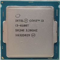 Processeur CPU Intel Core i3-6100T 3.20Ghz SR2HE FCLGA-1151 3Mo 8GT/s