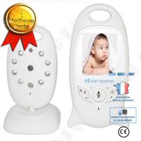 TD® Baby Phone vidéo Sans fil Multifonctions 2.0 LCD couleur vidéo sans fil bébé surveiller + 8 Berceuses Vision Nocturne