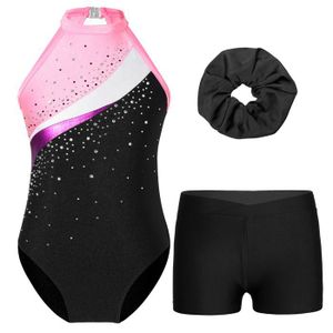 Ranrann Justaucorps Gymnastique Garçon Sans Manches Avec Short - 5-16 Ans