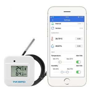 Bluetooth luminosité Thermomètre en temps réel sensible à la lumière température Détecteur 