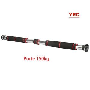 BARRE POUR TRACTION Barre de Traction YEC pour 80-130cm - Noir et roug