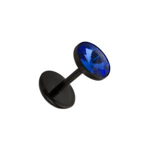 piercing faux ecarteur plug tunnel clous boucles d’oreille acier316l//acrylique
