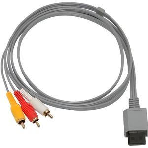 CÂBLE JEUX VIDEO Cable AV Video compatible Wii cable 1.80m  cable console wii