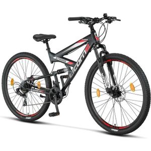 VTT Vélo tout terrain Licorne Bike Strong 2D - Schwarz
