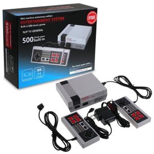 JEU CONSOLE RÉTRO Mini Rétro TV Console de jeu NES 8Bit Classic 500 