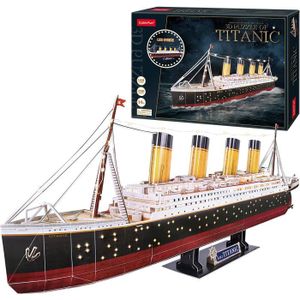 PUZZLE Puzzle 3D Bateau - Maquette Titanic A Construire a