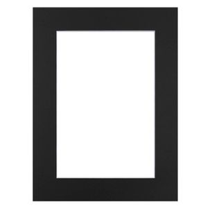 40x50 cm pour Tableaux en Format 30x40 cm Deha Passe-Partout Noir