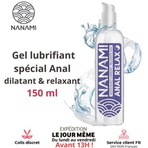 LUBRIFIANT Lubrifiant Special Anal Relaxation Dilatant Sexuel Intime Gel à base d'eau Inodore 150 ml