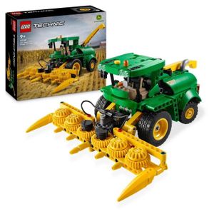 ASSEMBLAGE CONSTRUCTION LEGO® 42168 Technic John Deere 9700 Forage Harvester, Jouet de Tracteur Agricole, Cadeau Enfants 9 Ans