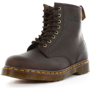 BOTTINE Bottes Doc Martens 1460 en cuir brun foncé pour ad