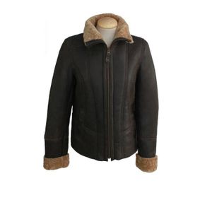 Blouson Aviateur Cuir Femme Cdiscount