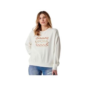 SWEATSHIRT Sweat - Kaporal - Femme - Frona - Blanc - Coton